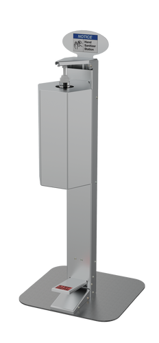 Saskarc Medium Traffic Foot Pedal Sanitizer Dispenser